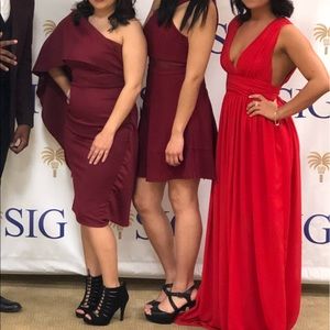 Saved by the Dress red maxi